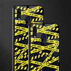 do not cross warning glass case for samsung galaxy m10s image-2