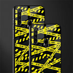 do not cross warning glass case for redmi note 8 image-2