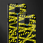 do not cross warning glass case for redmi note 9 pro image-2