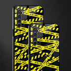 do not cross warning glass case for realme 6 image-2