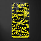 do not cross warning glass case for realme 6 image