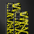 do not cross warning back phone cover | glass case for vivo y73