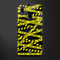do not cross warning glass case for realme 3 pro image
