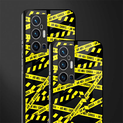 do not cross warning glass case for vivo x70 pro plus image-2
