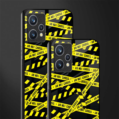 do not cross warning glass case for realme 9 4g image-2