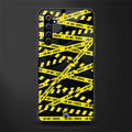 do not cross warning glass case for realme x50 pro image