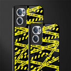 do not cross warning glass case for oneplus nord ce 2 5g image-2