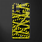 do not cross warning glass case for vivo y17 image