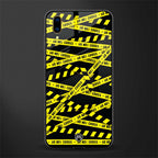 do not cross warning glass case for vivo v11 pro image