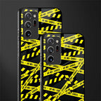 do not cross warning glass case for samsung galaxy note 20 ultra 5g image-2