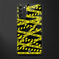 do not cross warning glass case for samsung note 20 image