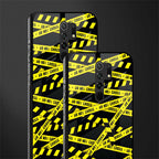 do not cross warning glass case for poco m2 image-2