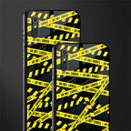 do not cross warning glass case for redmi 9a image-2