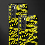do not cross warning glass case for vivo v20 se image-2