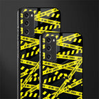 do not cross warning glass case for samsung galaxy s20 fe image-2