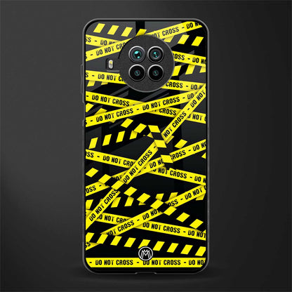 do not cross warning glass case for mi 10i image