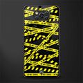 do not cross warning glass case for poco x3 image