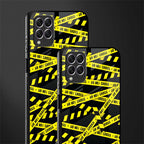 do not cross warning glass case for samsung galaxy f62 image-2