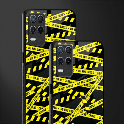 do not cross warning glass case for realme narzo 30 5g image-2