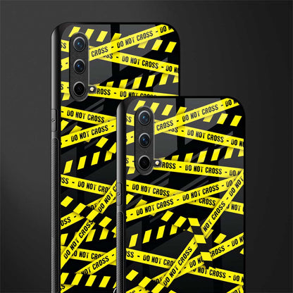 do not cross warning glass case for oneplus nord ce 5g image-2