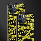 do not cross warning glass case for iphone 12 pro max image-2