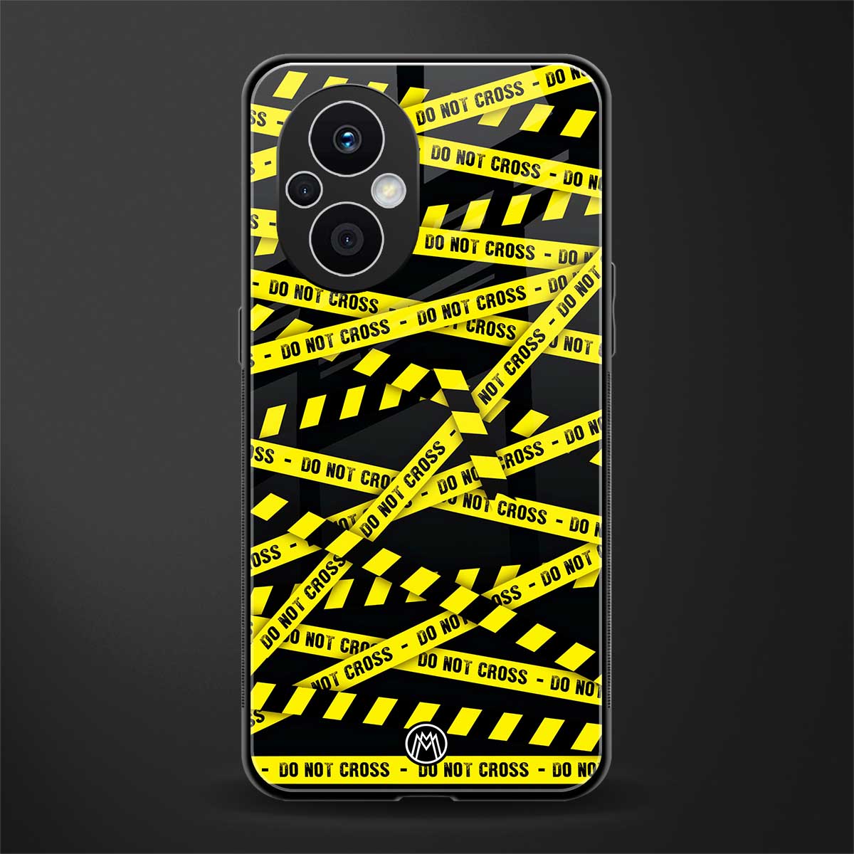 do not cross warning back phone cover | glass case for oppo f21 pro 5g