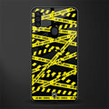 do not cross warning glass case for samsung a11 image