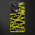 do not cross warning back phone cover | glass case for oppo reno 8 pro