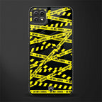 do not cross warning back phone cover | glass case for samsung galaxy f42