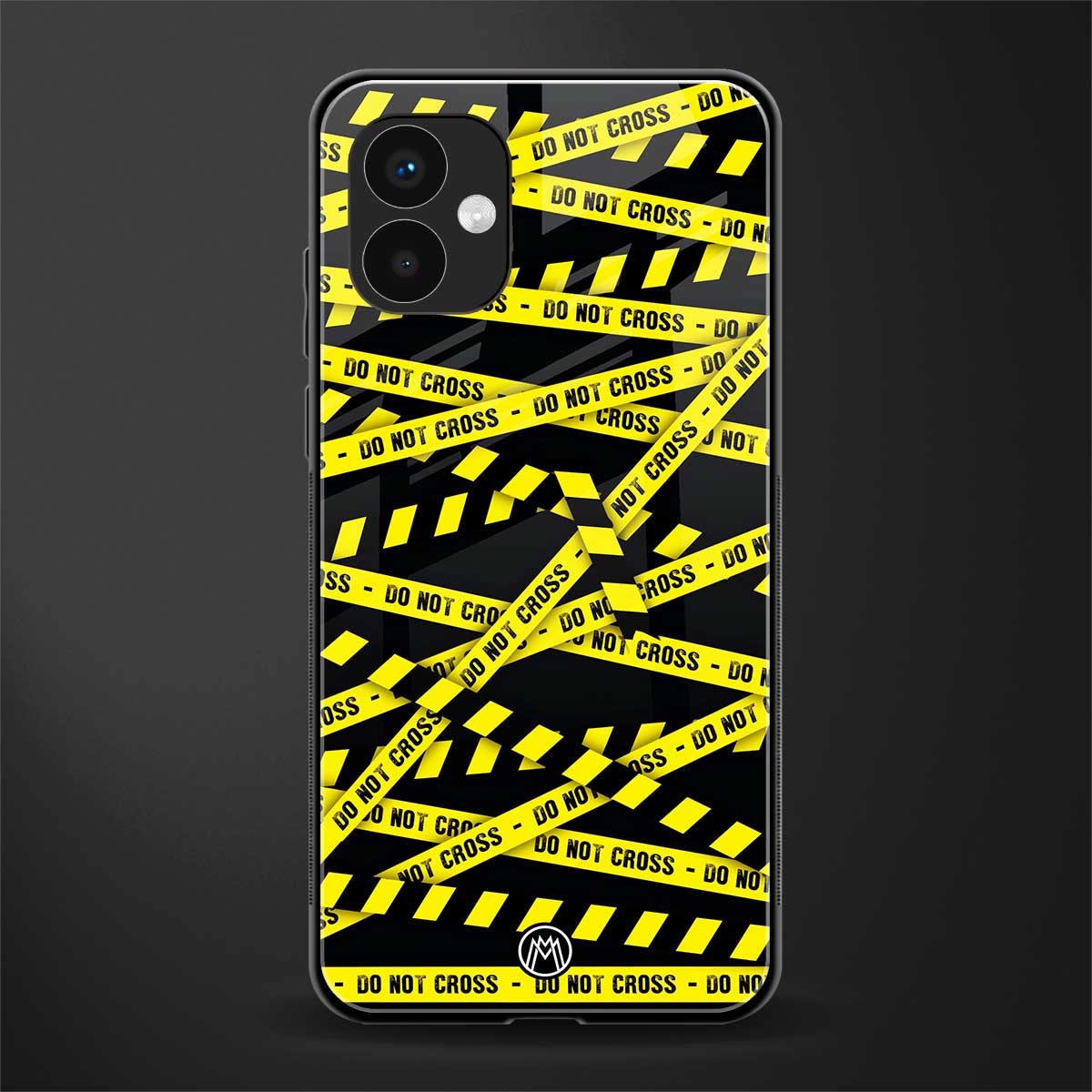 do not cross warning back phone cover | glass case for samsung galaxy a04