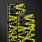 do not cross warning back phone cover | glass case for vivo y72