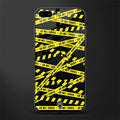 do not cross warning glass case for iphone 8 plus image