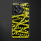 do not cross warning back phone cover | glass case for oneplus 11r