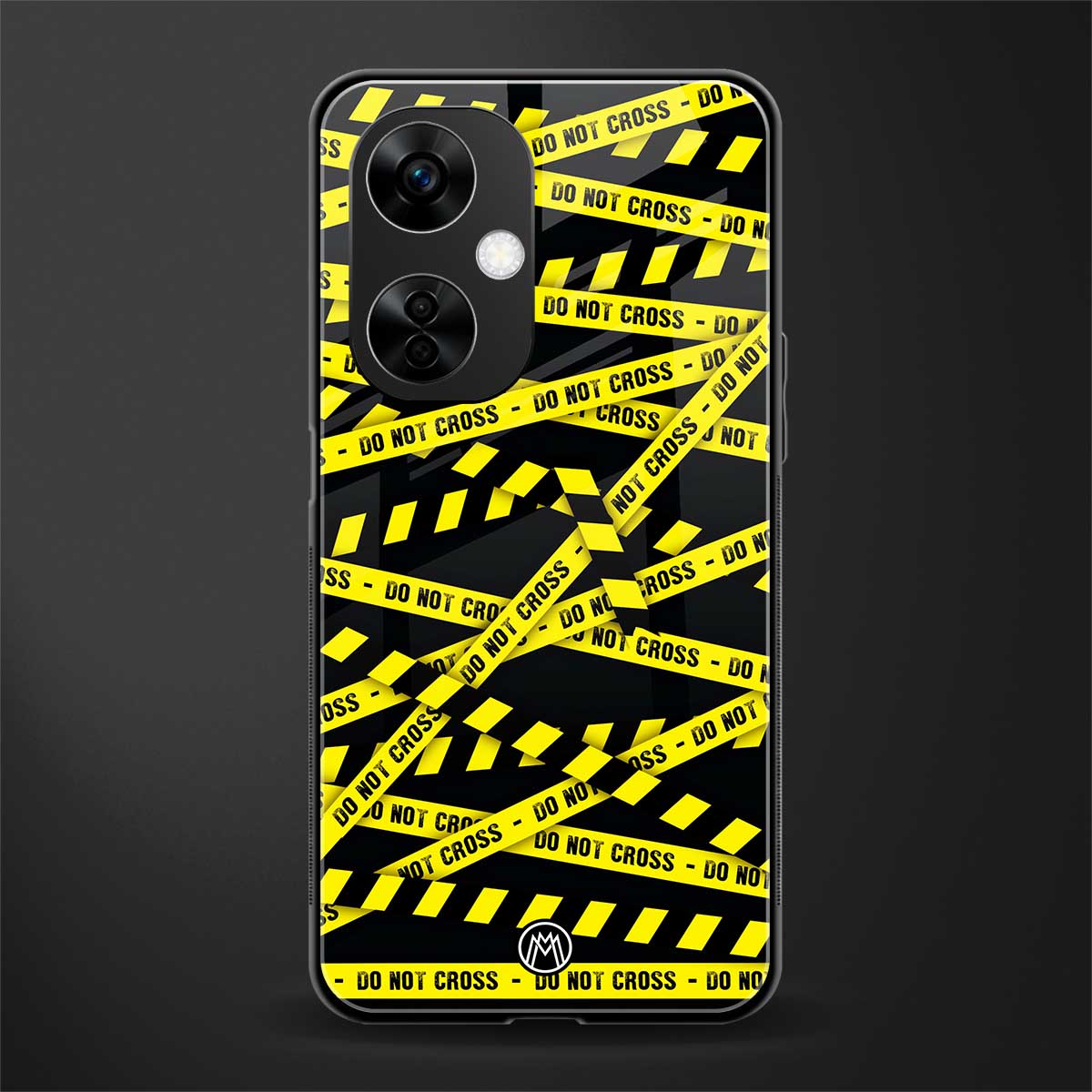 do not cross warning back phone cover | glass case for oneplus nord ce 3 lite