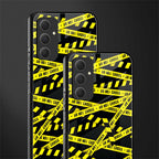 do not cross warning back phone cover | glass case for samsung galaxy a54 5g