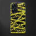 do not cross warning back phone cover | glass case for realme c55
