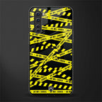 do not cross warning glass case for oneplus nord ac2001 image