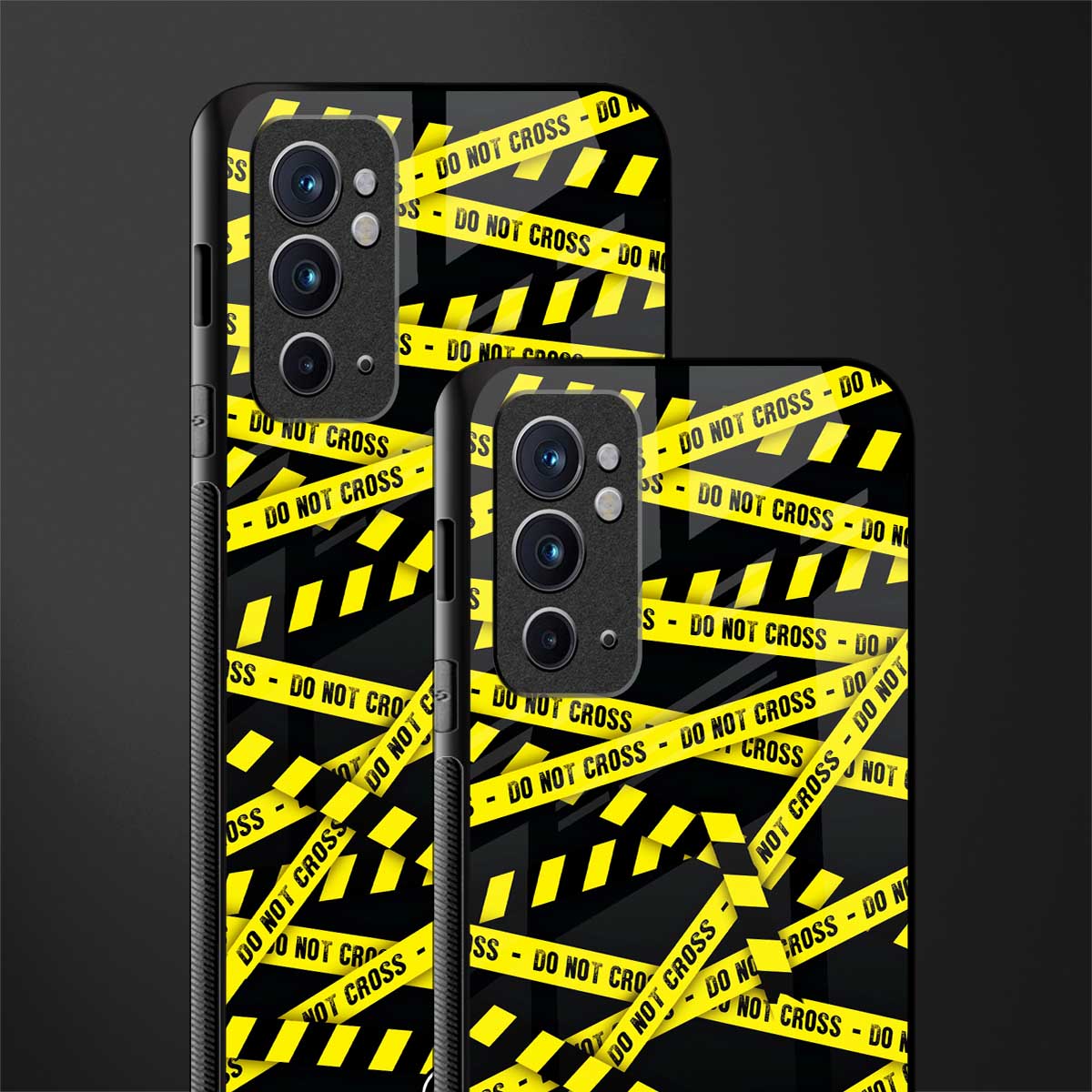 do not cross warning glass case for oneplus 9rt image-2