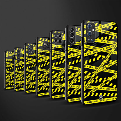 do not cross warning glass case for samsung galaxy s22 ultra 5g image-3