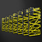 do not cross warning glass case for realme 7 image-3