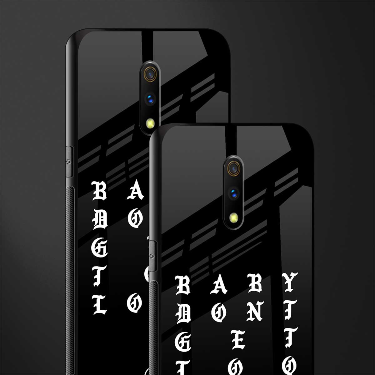 don't get too loud glass case for oppo k3 image-2