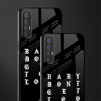 don't get too loud glass case for oppo reno 3 pro image-2