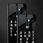 don't get too loud glass case for oppo reno 2f image-2