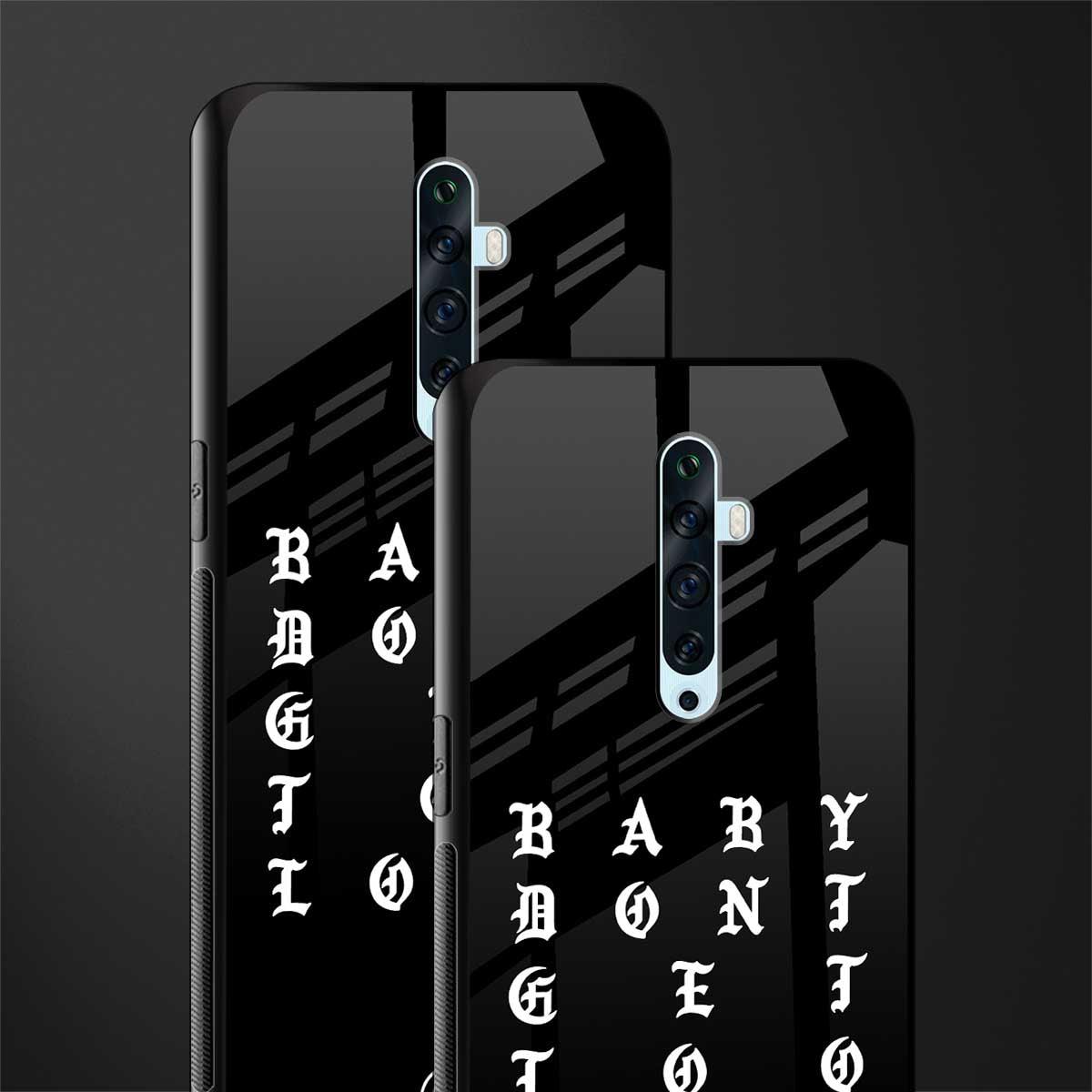 don't get too loud glass case for oppo reno 2f image-2
