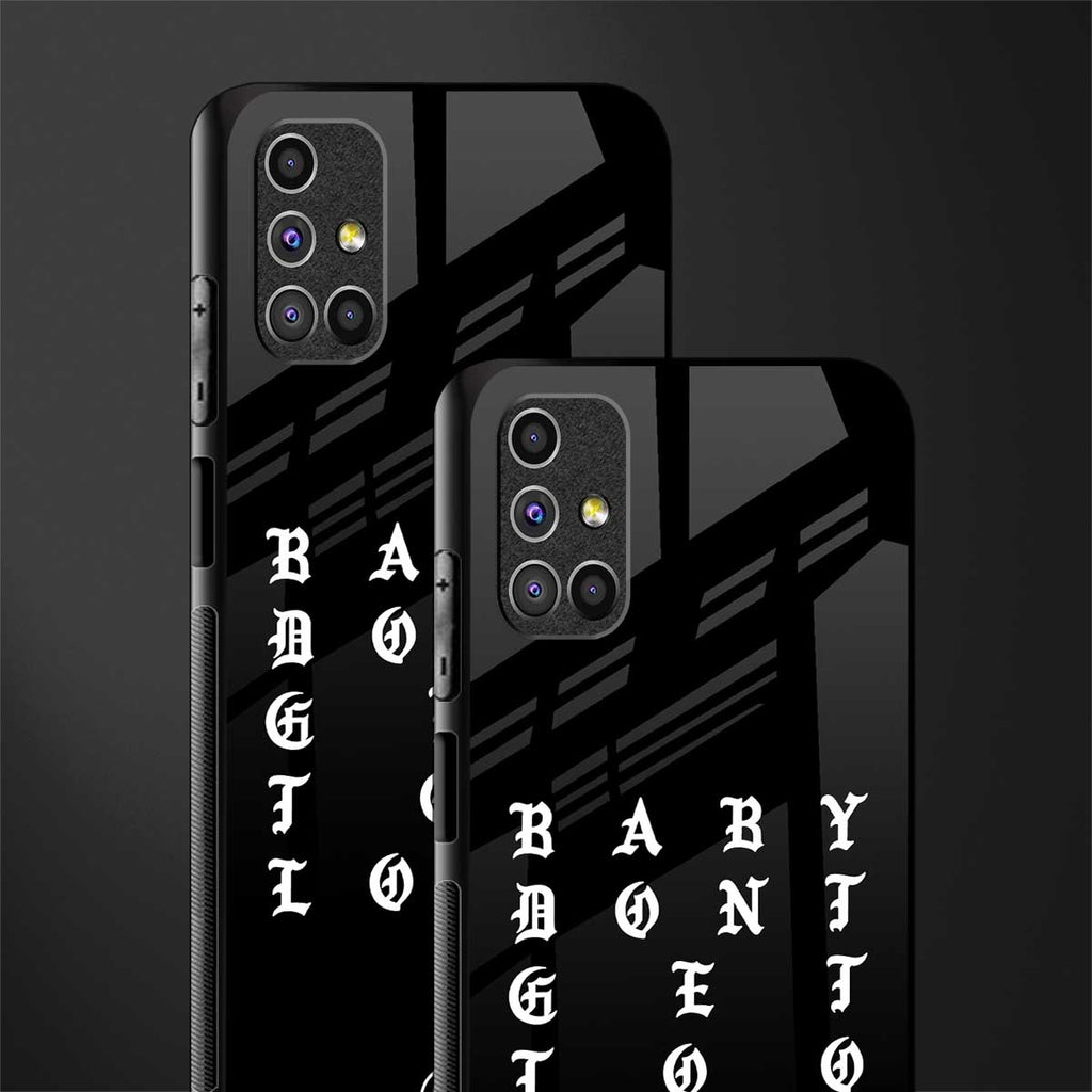 don't get too loud glass case for samsung galaxy m51 image-2
