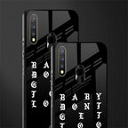 don't get too loud glass case for vivo u20 image-2