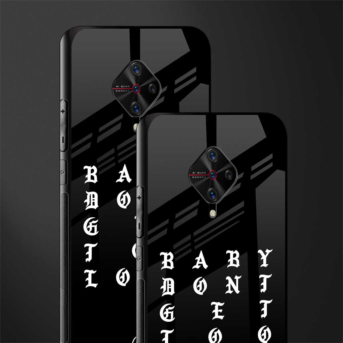 don't get too loud glass case for vivo s1 pro image-2