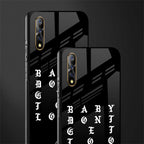 don't get too loud glass case for vivo z1x image-2