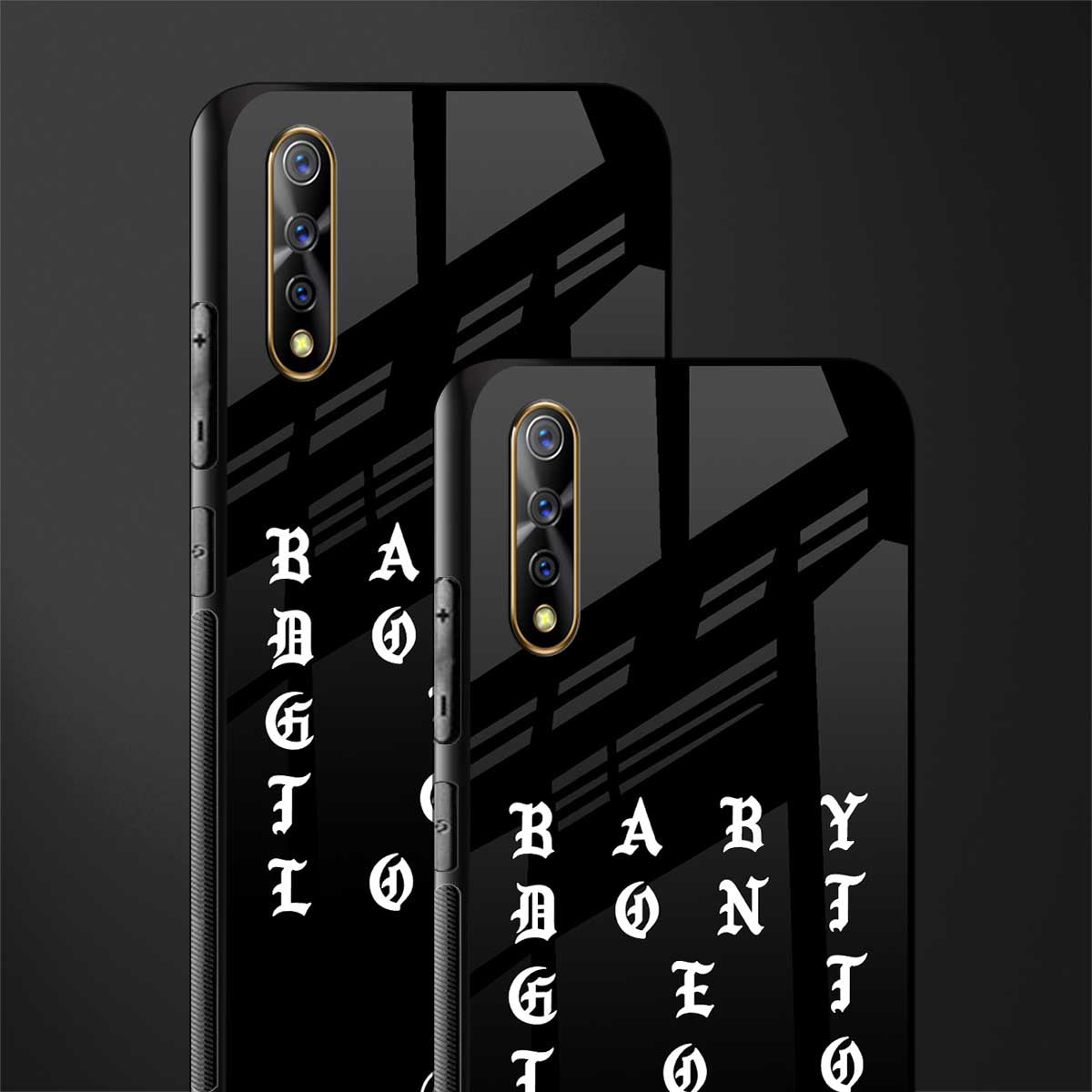 don't get too loud glass case for vivo z1x image-2