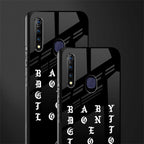don't get too loud glass case for vivo z1 pro image-2
